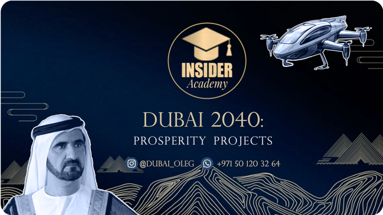 Дубай 2040 Проекты Процветания